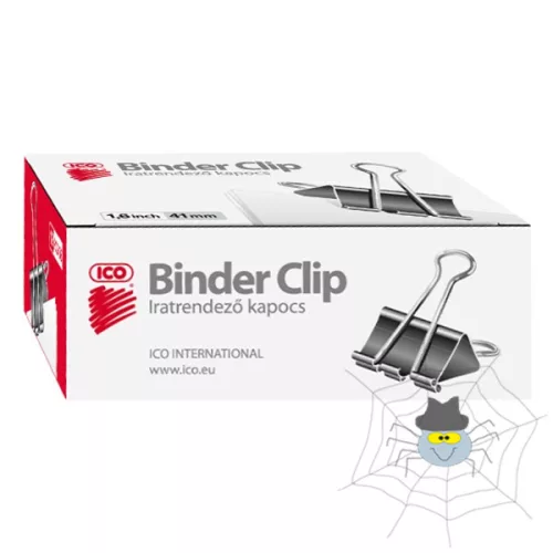 ICO 41 mm-s binderkapocs - 12 db/doboz