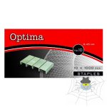 OPTIMA No.10 tűzőkapocs - 1000 db/doboz