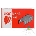 ICO No.10 tűzőkapocs - 1000 db/doboz