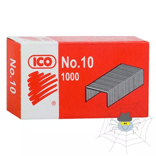 ICO No.10 tűzőkapocs - 1000 db/doboz