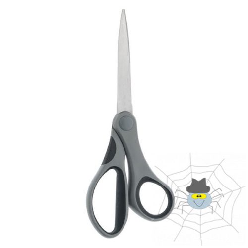 Olló irodai OPTIMA 18cm szürke