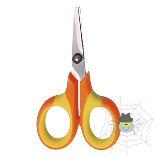 Olló iskolai WEDO Soft-Kid gumifogós kerek 11,5cm