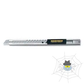   OLFA Silver SVR-2 fémtestű barkácskés - 9 mm széles penge