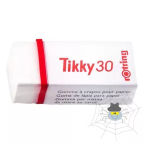 Radír ROTRING Tikky 30 papírtokos 42x12x 7mm fehér
