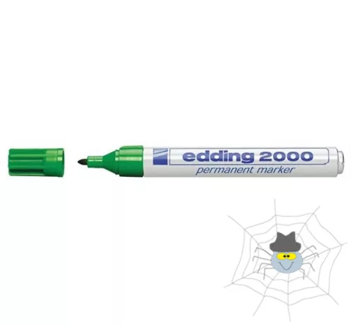 Alkoholos marker EDDING 2000 zöld