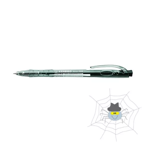 STABILO liner 308 golyóstoll - 0,38 mm - fekete