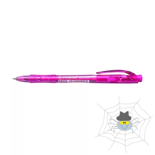 STABILO liner 308 golyóstoll - 0,38 mm - rózsaszín