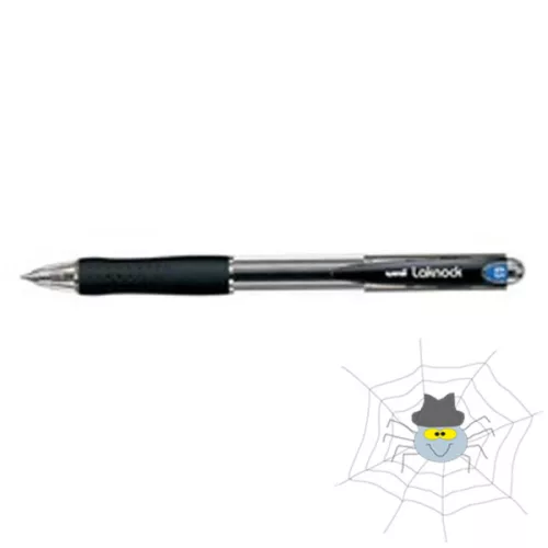UNI SN-100 laknock golyóstoll 0.5 mm - fekete