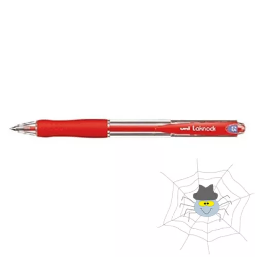UNI SN-100 laknock golyóstoll 0.5 mm - piros