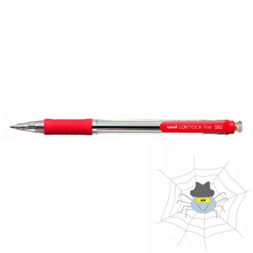 UNI SN-101 Fine golyóstoll 0.7 mm - piros