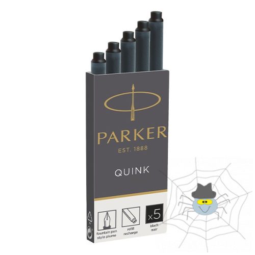 Tintapatron PARKER Royal fekete 5db-os