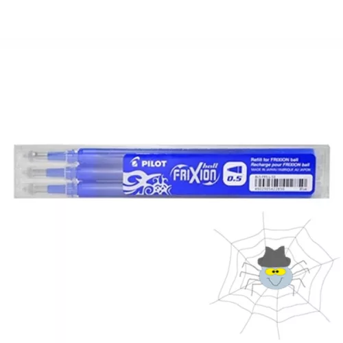 Tollbetét roller PILOT Frixion Clicker/Ball törölhető 0,25 mm kék 3 db/csomag