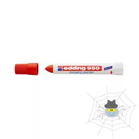 Alkoholos marker EDDING 950 piros 10mm