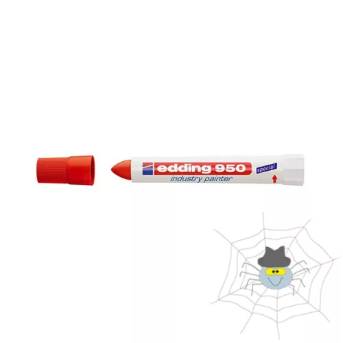 Alkoholos marker EDDING 950 piros 10mm