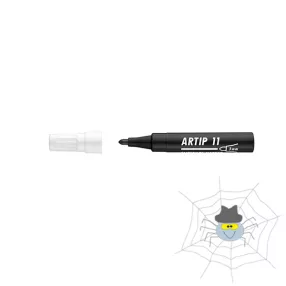 Flipchart marker ICO Artip 11 Teddy kerek fekete 1-3mm