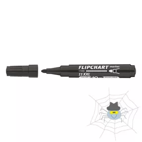 Flipchart marker ICO Artip 11 XXL kerek fekete 1-3mm