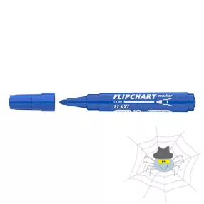 Flipchart marker ICO Artip 11 XXL kerek kék 1-3mm