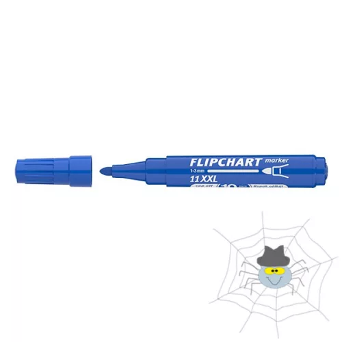 Flipchart marker ICO Artip 11 XXL kerek kék 1-3mm