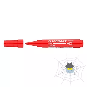 Flipchart marker ICO Artip 11 XXL kerek piros 1-3mm