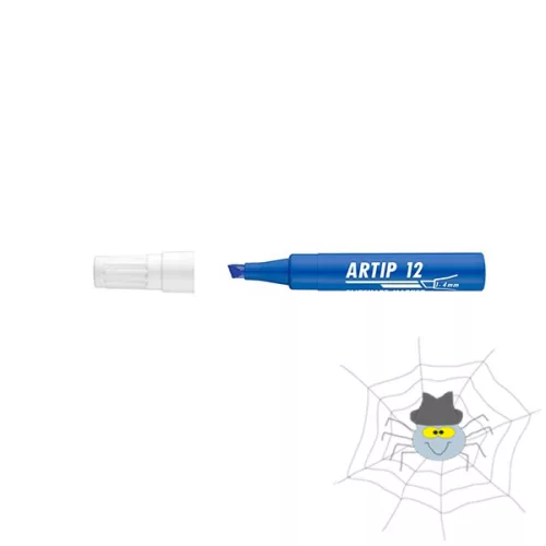 Flipchart marker ICO Artip 12 vágott kék 1-4mm