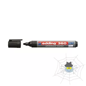 EDDING 360 táblamarker 1,5-3 mm, kerek hegy - fekete