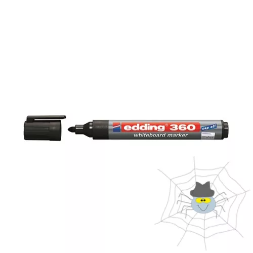 EDDING 360 táblamarker 1,5-3 mm, kerek hegy - fekete