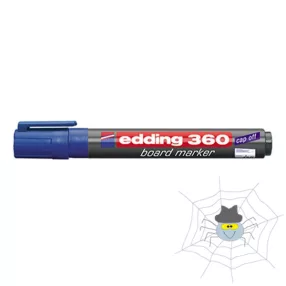 EDDING 360 táblamarker 1,5-3 mm, kerek hegy - kék