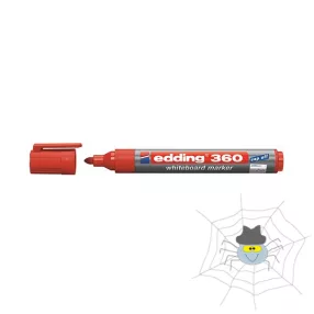 EDDING 360 táblamarker 1,5-3 mm, kerek hegy - piros
