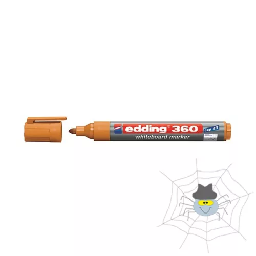 EDDING 360 táblamarker 1,5-3 mm, kerek hegy - narancssárga