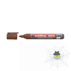 EDDING 360 táblamarker 1,5-3 mm, kerek hegy - barna