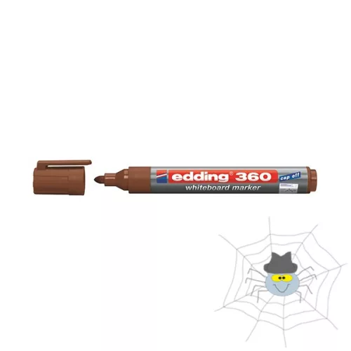 EDDING 360 táblamarker 1,5-3 mm, kerek hegy - barna