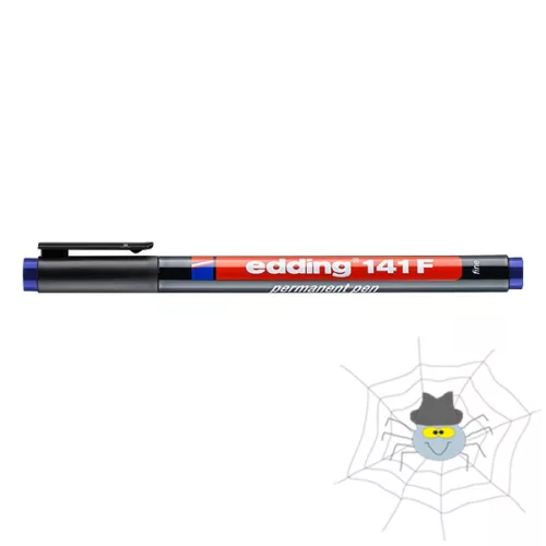 EDDING 141F 0,6 mm permanent marker - kék