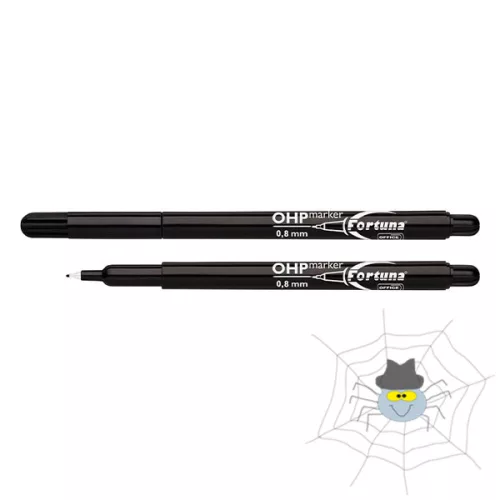FORTUNA OHP alkoholos marker - F - fekete