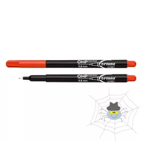 FORTUNA OHP alkoholos marker - F - piros