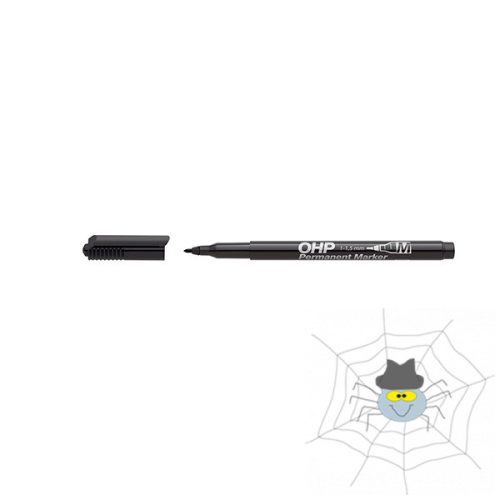 ICO OHP M 1 - 1,5 mm permanent marker - fekete