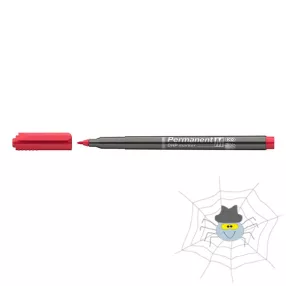 ICO OHP M 1 - 1,5 mm permanent marker - piros