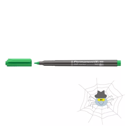 ICO OHP M 1 - 1,5 mm permanent marker - zöld