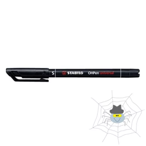 Alkoholos marker STABILO 841 S fekete