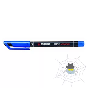 Alkoholos marker STABILO 841 S kék