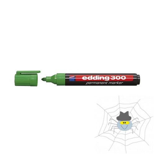 EDDING 300 1,5 - 3 mm kerek hegyű permanent marker - zöld