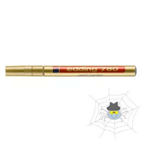 EDDING 780 0,8 mm lakkmarker - arany