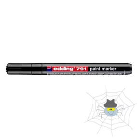 Lakkmarker EDDING 791 1-2mm fekete