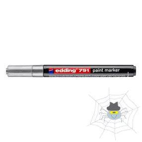 Lakkmarker EDDING 791 1-2mm ezüst