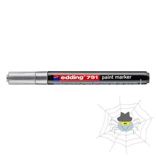 Lakkmarker EDDING 791 1-2mm ezüst