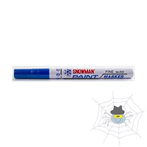Lakkmarker SNOWMAN/DEC FCP-12 3mm Fine k.kék