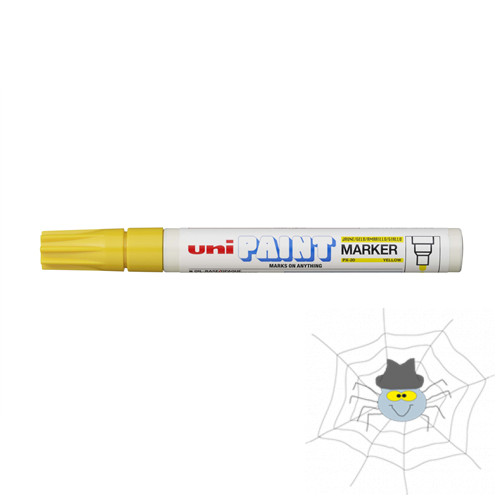 UNI PX-20 lakkmarker (2,2-2,8 mm) - sárga