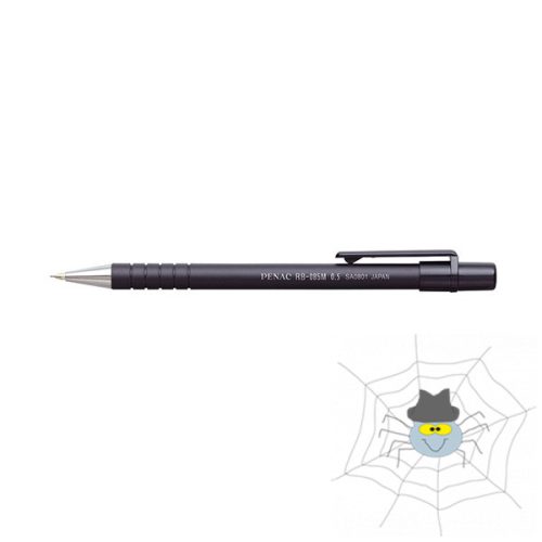 Nyomósirón PENAC RB-085M 0,5mm fekete