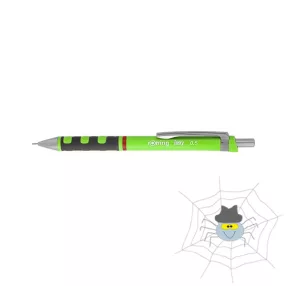 Nyomósirón ROTRING TIKKY III 0,5mm neon zöld
