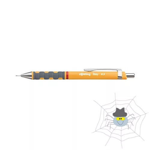 Nyomósirón ROTRING TIKKY III 0,5mm neon narancs