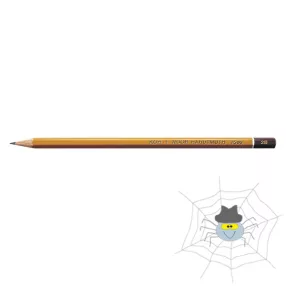Grafitceruza KOH-I-NOOR 1500 2B hatszögletű